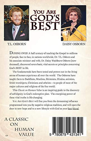 You Are God'S Best!: A Classic On Human Value,New