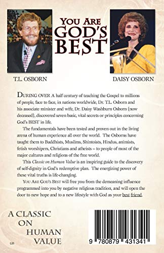 You Are God'S Best!: A Classic On Human Value,Used