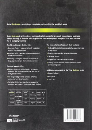 Total Business 2 Teacher's Book: Total Business Teacher Book Int,Used