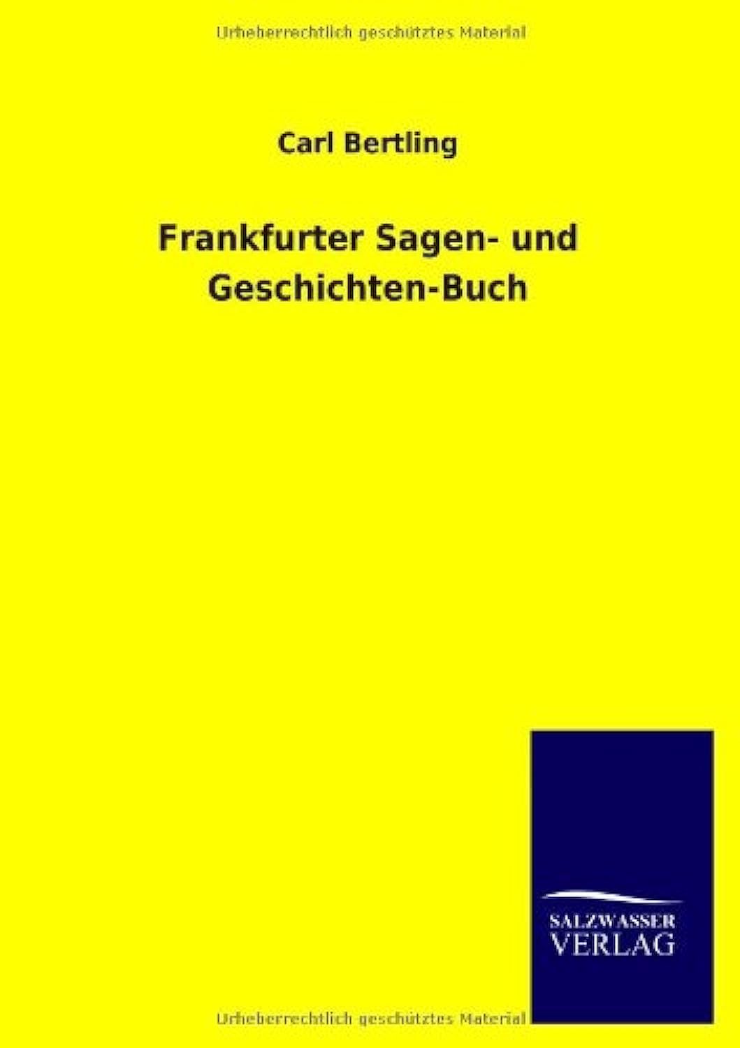 Frankfurter Sagen Und GeschichtenBuch (German Edition),Used