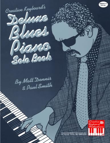 Deluxe Blues Piano Solo Book,Used