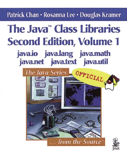 The Java Class Libraries, Volume 1: java.io, java.lang, java.math, java.net, java.text, java.util (2nd Edition),Used