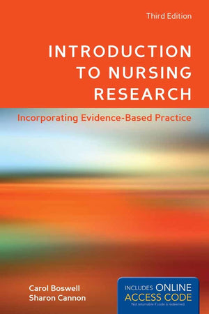Introduction to Nursing Research: Incorporating EvidenceBased Practice,Used