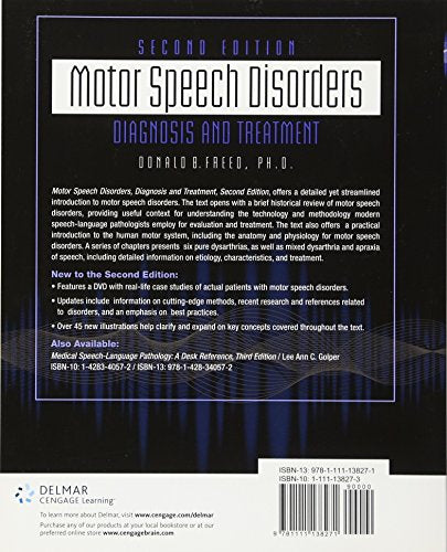 Motor Speech Disorders: Diagnosis & Treatment,Used