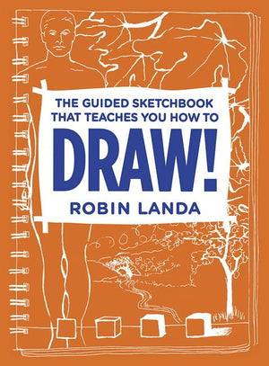 The Guided Sketchbook That Teaches You How To Draw!-new,New