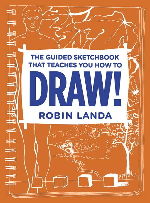The Guided Sketchbook That Teaches You How To Draw!-new,New