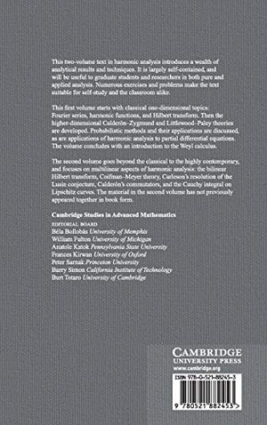 Classical and Multilinear Harmonic Analysis (Cambridge Studies in Advanced Mathematics, Series Number 137) (Volume 1),Used