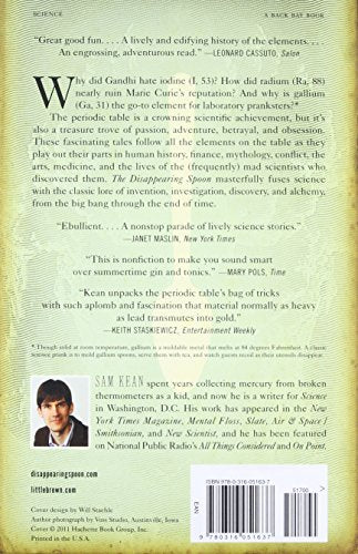 The Disappearing Spoon: And Other True Tales Of Madness, Love, And The History Of The World From The Periodic Table Of The Eleme,New