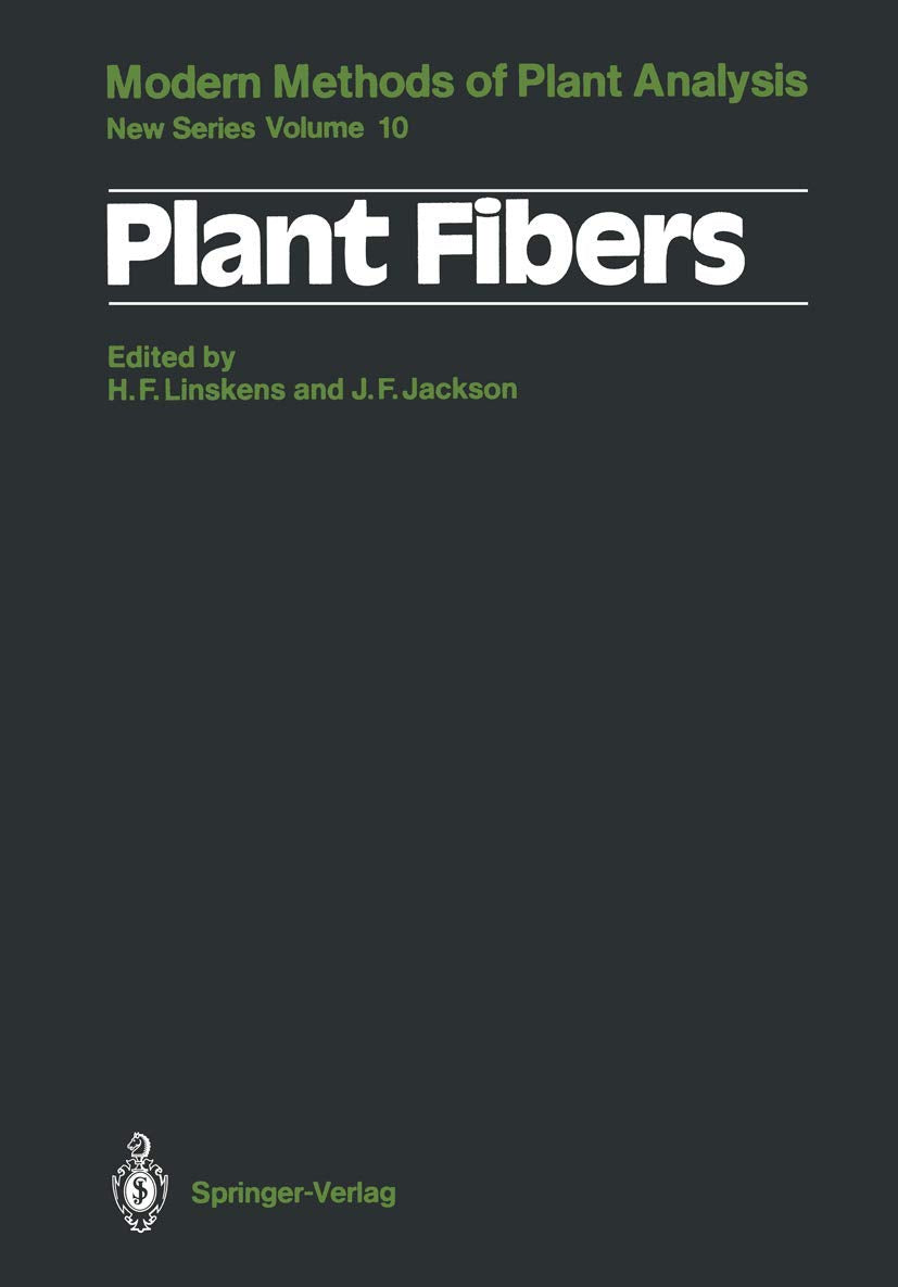 Plant Fibers (Molecular Methods of Plant Analysis, 10),Used