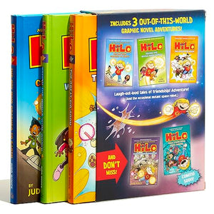 Hilo: Outofthisworld Boxed Set: (A Graphic Novel Boxed Set)
