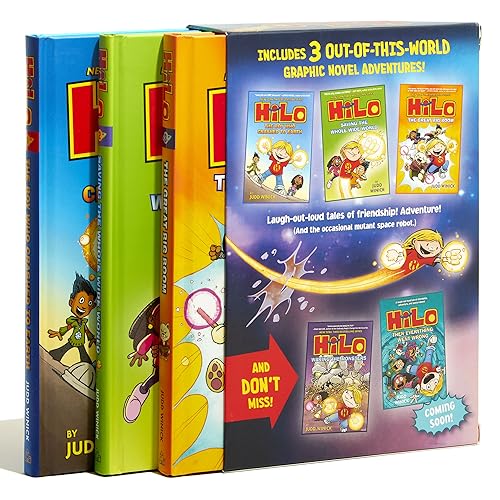 Hilo: Outofthisworld Boxed Set: (A Graphic Novel Boxed Set)