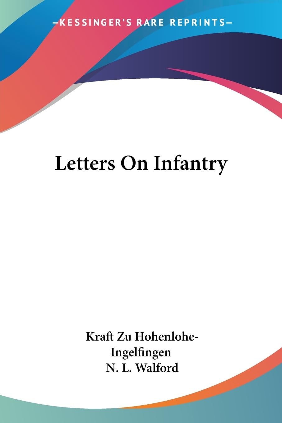 Letters On Infantry,Used