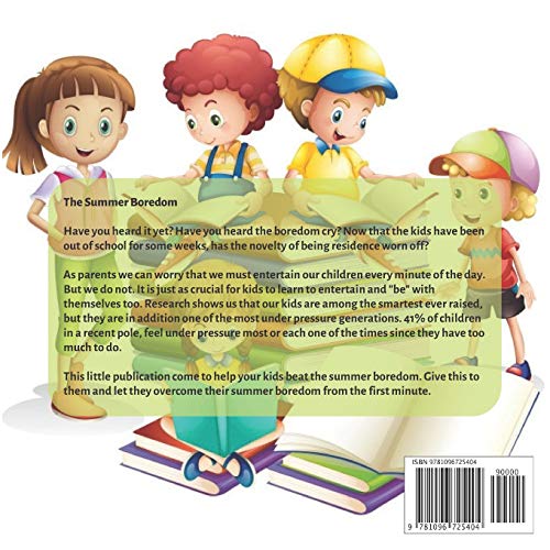 No More Summer Boredom: Help Children Pass the Summer Creatively (Children Book),Used