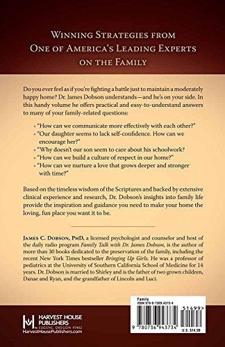 Dr. Dobson's Handbook of Family Advice: Encouragement and Practical Help for Your Home,Used