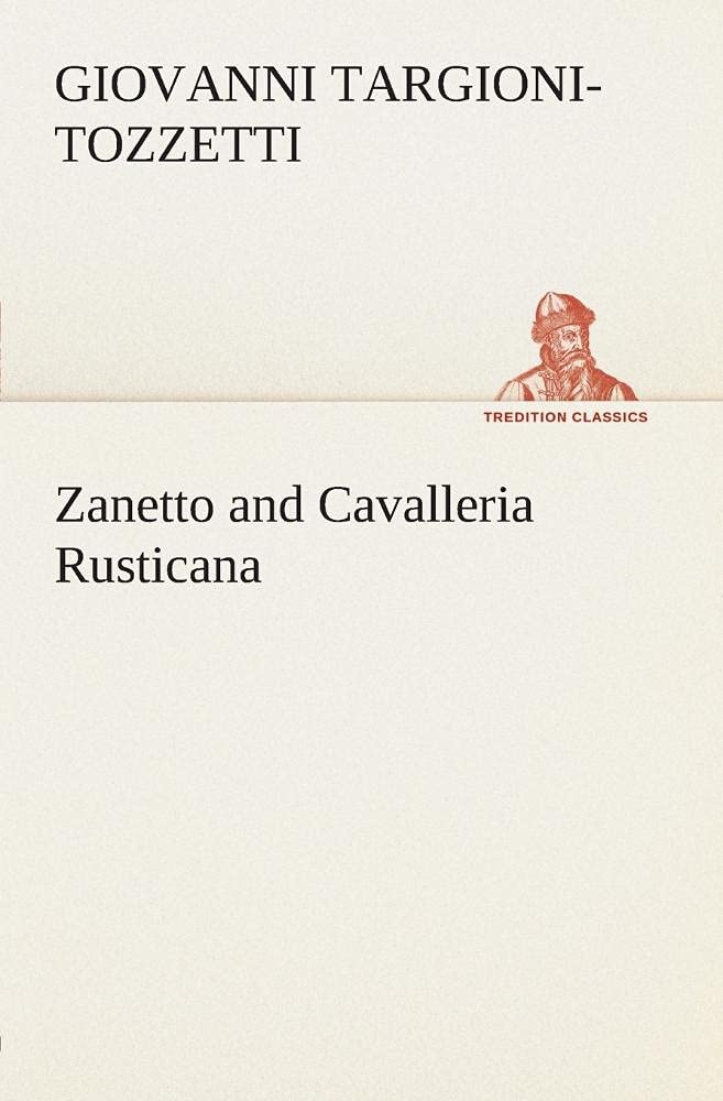 Zanetto and Cavalleria Rusticana,Used