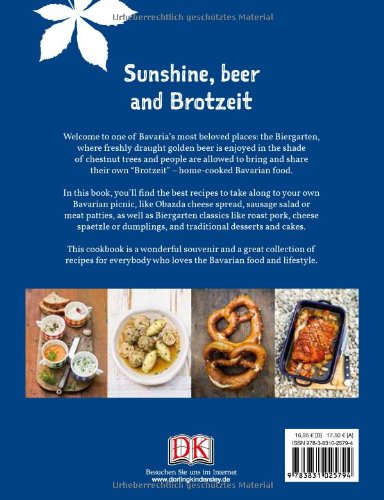 Biergarten Cookbook: Traditional Bavarian Recipes,Used