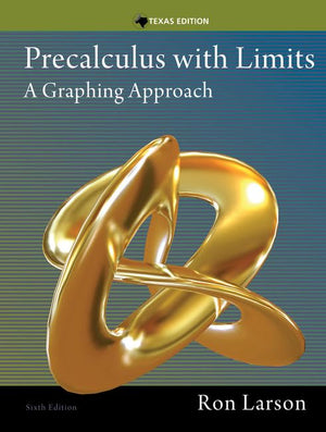 Precalculus with Limits: A Graphing Approach, Texas Edition,Used