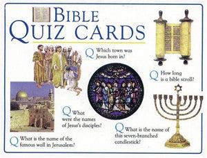 Bible Quiz Cards,New