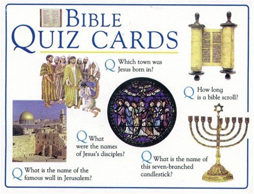 Bible Quiz Cards,New