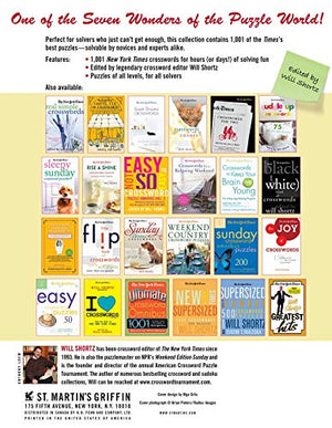 The New York Times 1,001 Crossword Puzzles to Do Right Now (The New York Times Crossword Puzzles),Used