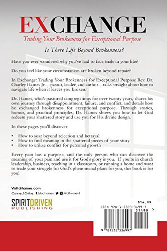 Exchange: Trading Your Brokenness for Exceptional Purpose,Used