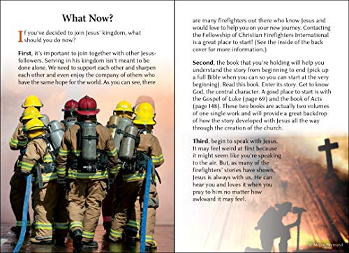 NIV, Answering the Call New Testament with Psalms and Proverbs, Paperback: Help and Hope for Firefighters,Used