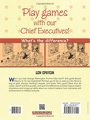 Presidents Facts and Fun Activity Book (Dover Children's Activity Books),Used