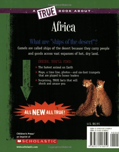 Africa (A True Book: Geography: Continents),Used