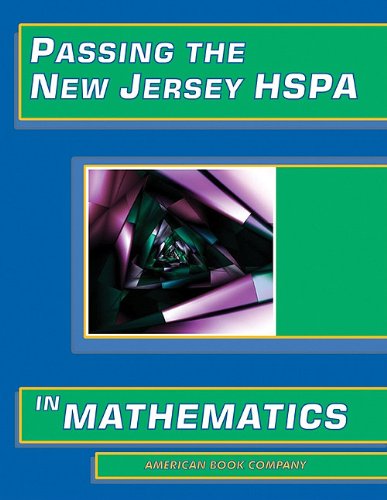 Passing the New Jersey HSPA in Mathematics,Used