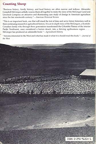 Counting Sheep: From Open Range To Agribusiness On The Columbia Plateau,New
