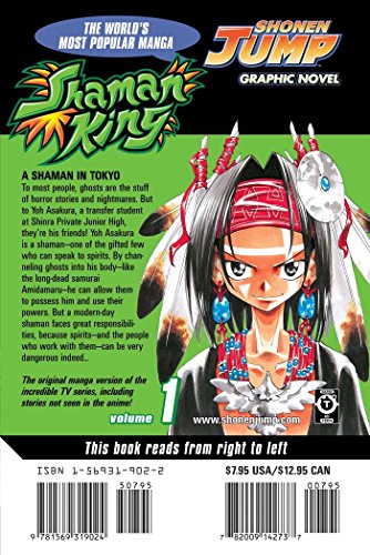 Shaman King, Vol. 1: A Shaman In Tokyo,Used