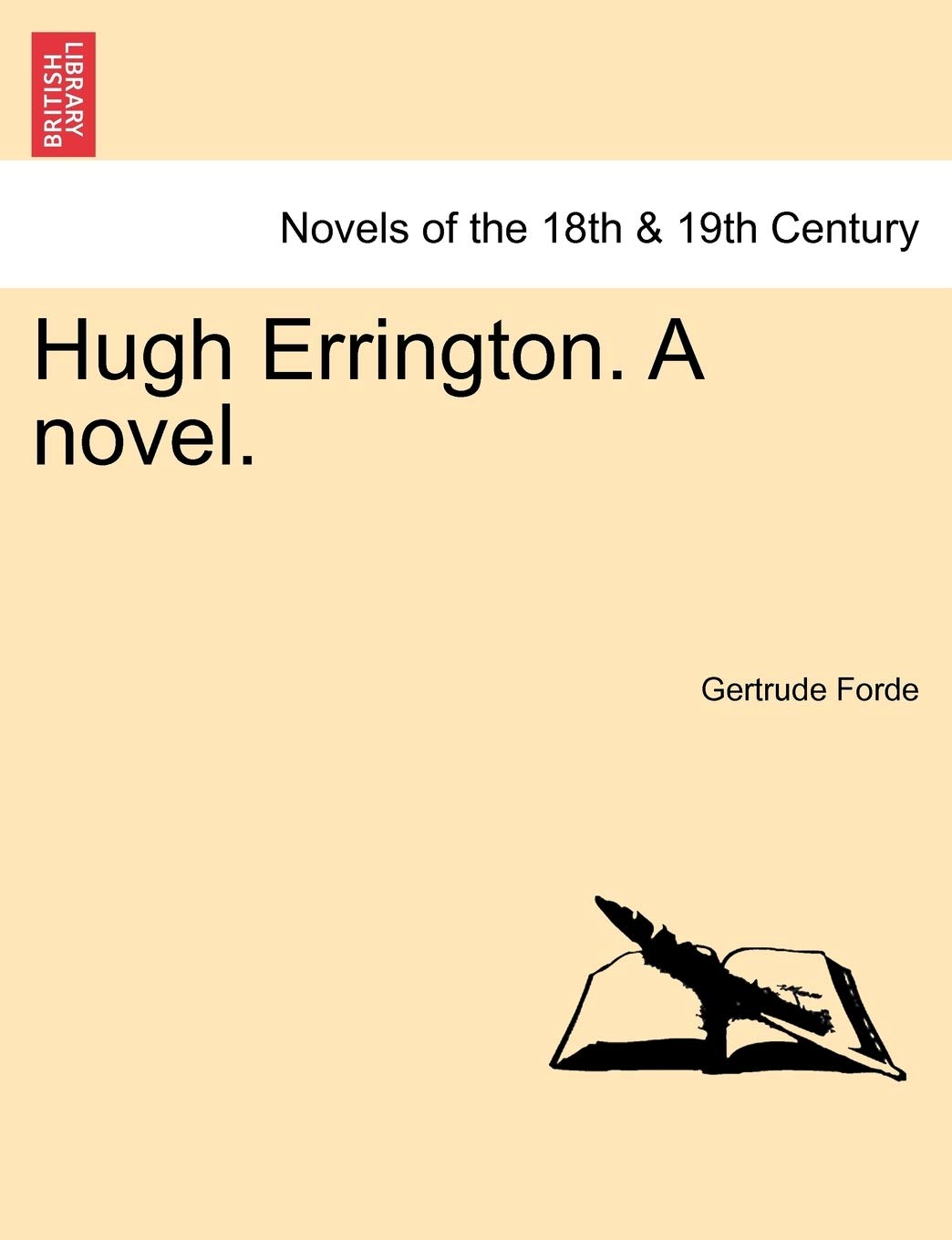 Hugh Errington. a Novel.,Used