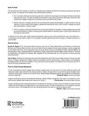 Global Strategic Management,New