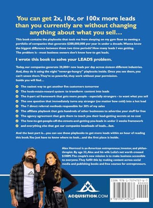 $100M Leads: How To Get Strangers To Want To Buy Your Stuff