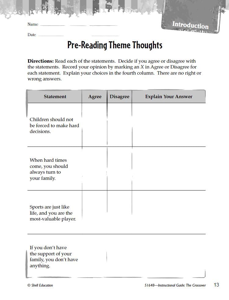 The Crossover: An Instructional Guide for Literature  Novel Study Guide for 4th8th Grade Literature with Close Reading and Wri,Used