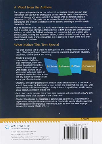 A Practical Guide To Crisis Intervention,Used