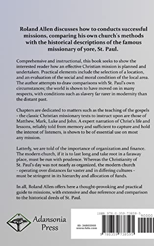 Missionary Methods, St. Paul's or Ours: A Study of the Church in the Four Provinces (Hardcover),Used