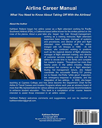 Airline Career Manual: What You Need to Know About Taking Off With the Airlines!,Used