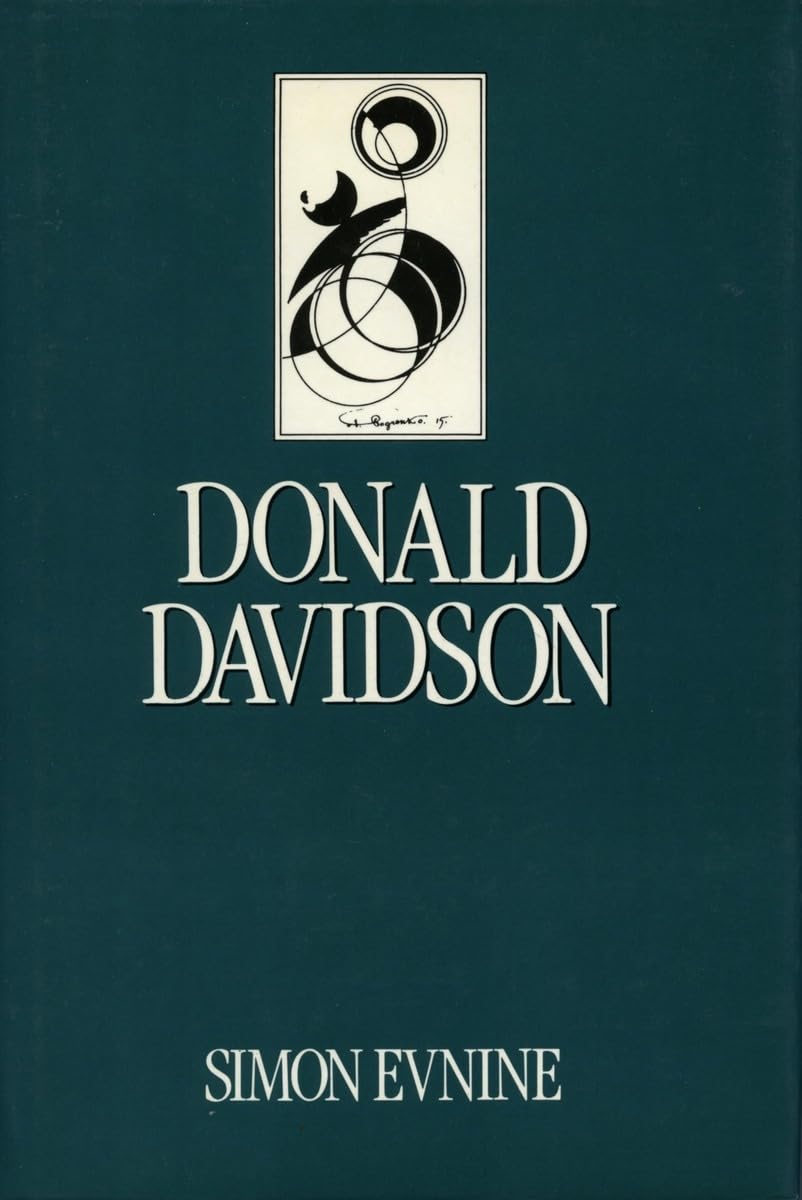 Donald Davidson (Key Contemporary Thinkers),New