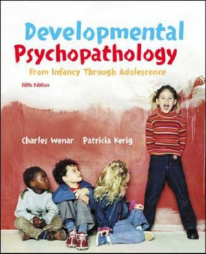 Developmental Psychopathology from Infancy through Adolescence,Used