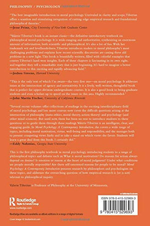 Moral Psychology: A Contemporary Introduction (Routledge Contemporary Introductions to Philosophy),Used