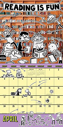 Wimpy Kid 2022 Wall Calendar,Used
