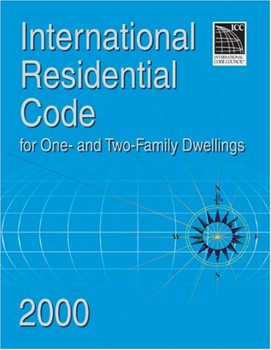 International Residential Code 2000 for One & Two Family Dwellings (International Code Council Series),Used