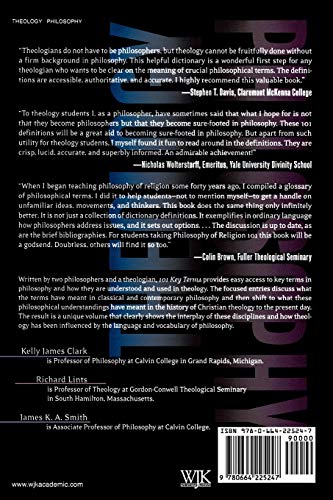 101 Key Terms in Philosophy and Their Importance for Theology,New