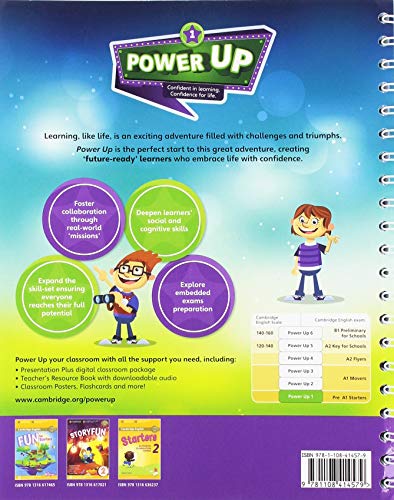 Power Up Level 1 Teacher's Book (Cambridge Primary Exams),Used