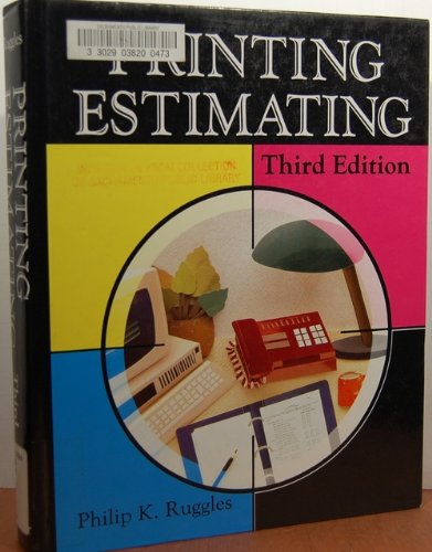 Printing Estimating: Principles and Practices,Used