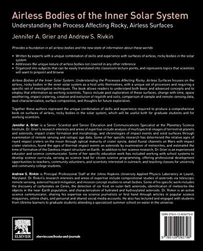 Airless Bodies of the Inner Solar System: Understanding the Process Affecting Rocky, Airless Surfaces,Used