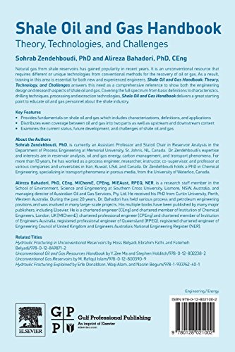 Shale Oil and Gas Handbook: Theory, Technologies, and Challenges,Used