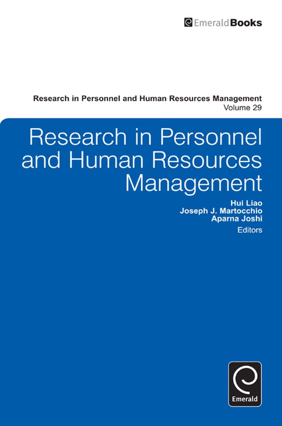 Research In Personnel And Human Resources Management (Research In Personnel And Human Resources Management, 29),Used