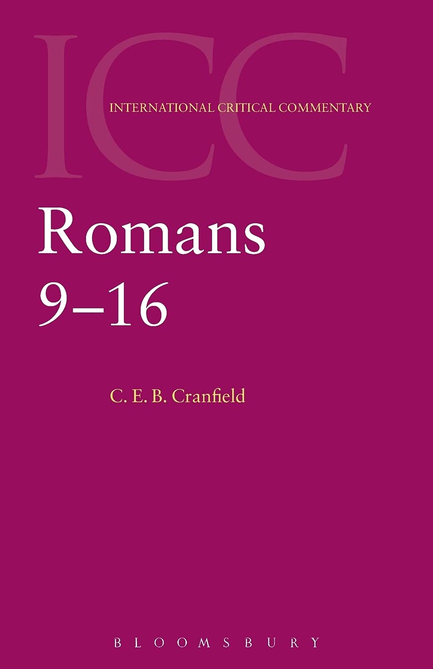 Romans 916 (International Critical Commentary),Used